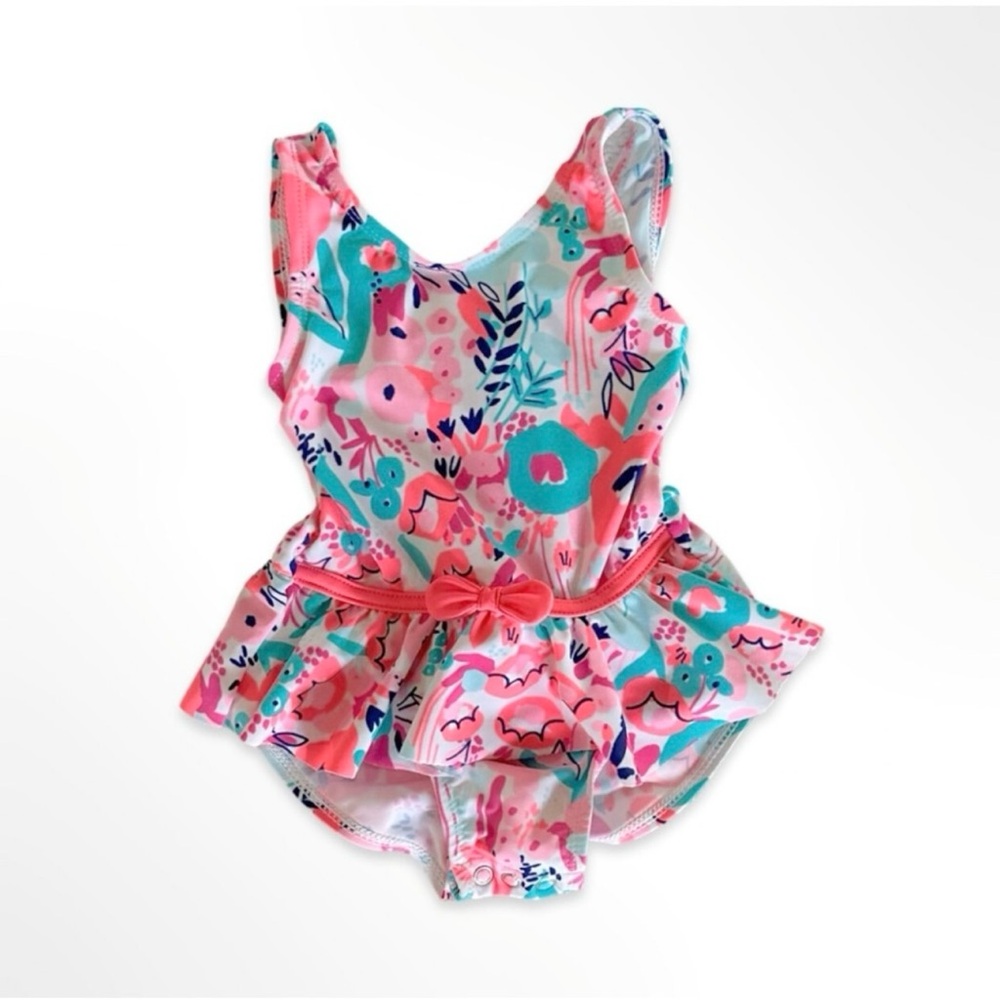 Just One You Floral Toddler Swimsuit
